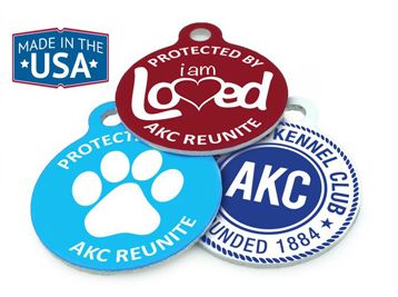 Akc best sale reunite tags