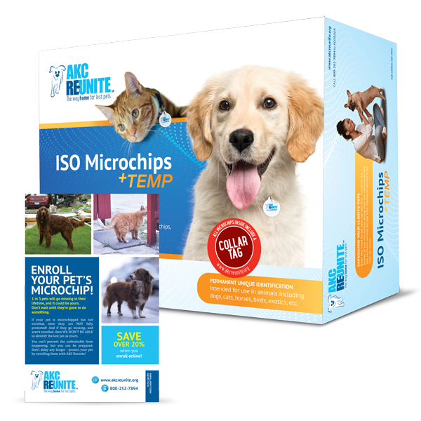 25 ISO Microchips +Temp