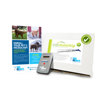 Puppy ID Kit - Indi Minichips with Prepaid Enrollments