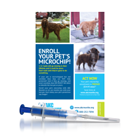 Single Indigo ISO+ Microchip with Prepaid Enrollment and Tag